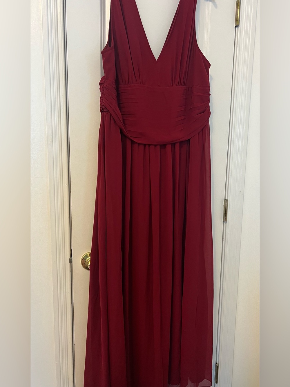 Ever-Pretty Chiffon Empire Waist Sleeveless Pleated Bridesmaid Dress